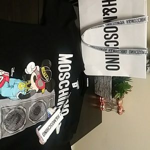 Moschino H&M Mickey Mouse Sweat Shirt NEW...Medium